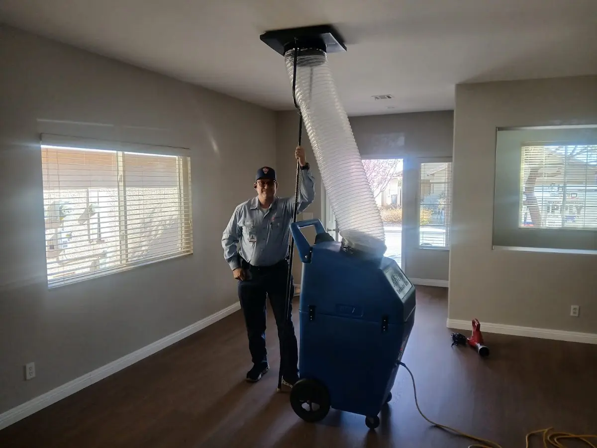 Professional Dryer Vent Cleaning work inside a Vail home